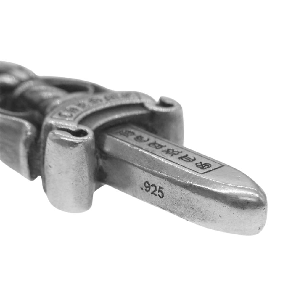 CHROME HEARTS クロムハーツ(原本無) DBL DAGGER ダブルダガー ペンダントトップ シルバー系【中古】