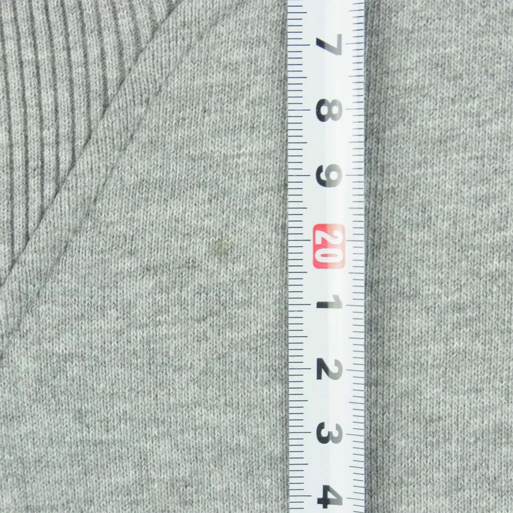 BALMAIN バルマン RH116791052 国内正規品 logo print sweatshirt ロゴ プリント スウェット グレー系 L【中古】