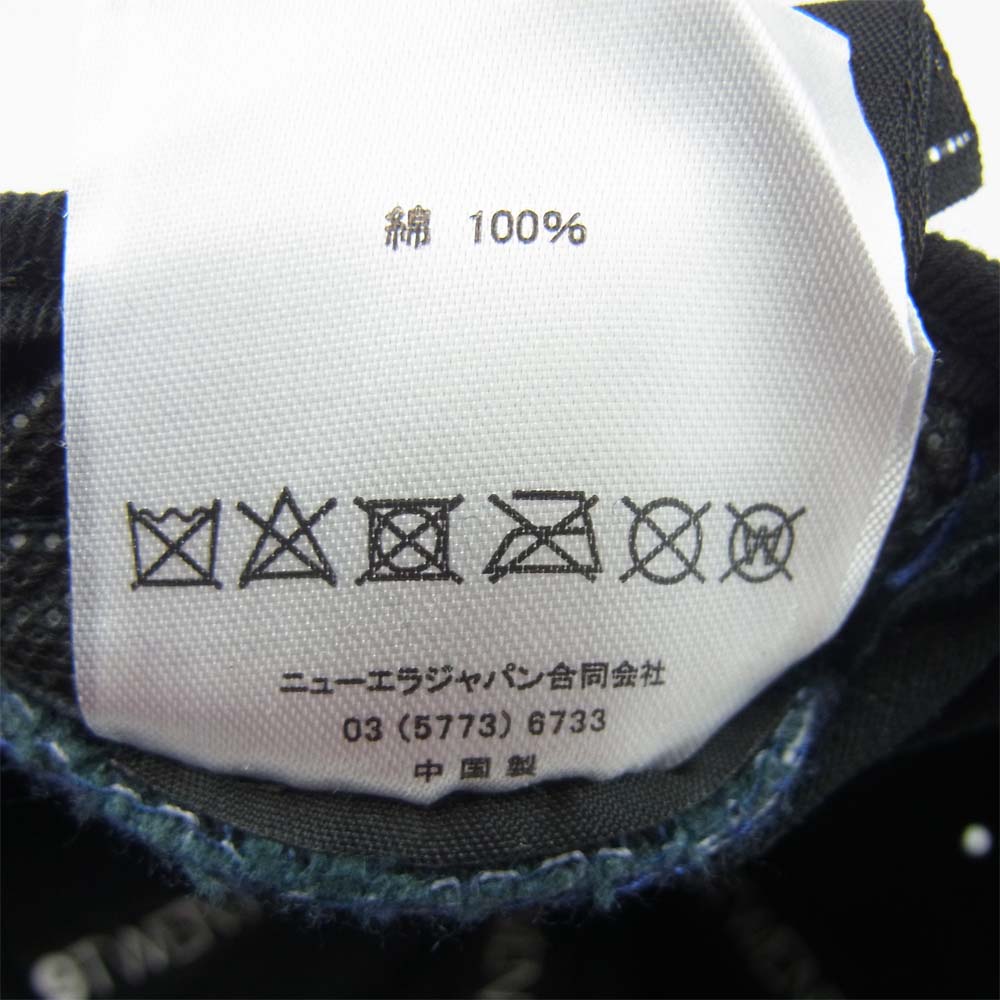 UNDERCOVER アンダーカバー NEW ERA 9TWENTY CAP ニューエラ Uロゴ ベースボール キャップ ブラック系【中古】