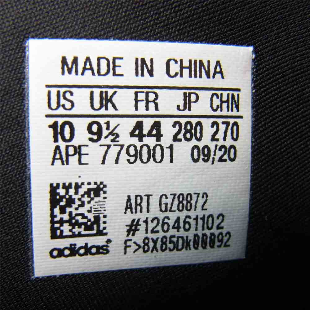 adidas アディダス GZ8872 YEEZY QUANTUM FROZEN BLUE イージー クォンタム フローズン スニーカー ブルー系 ブラック系 28cm【中古】