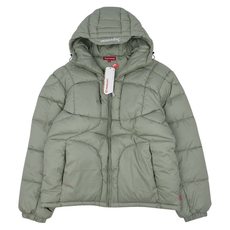 supreme warp hooded puffy jacket Mサイズ
