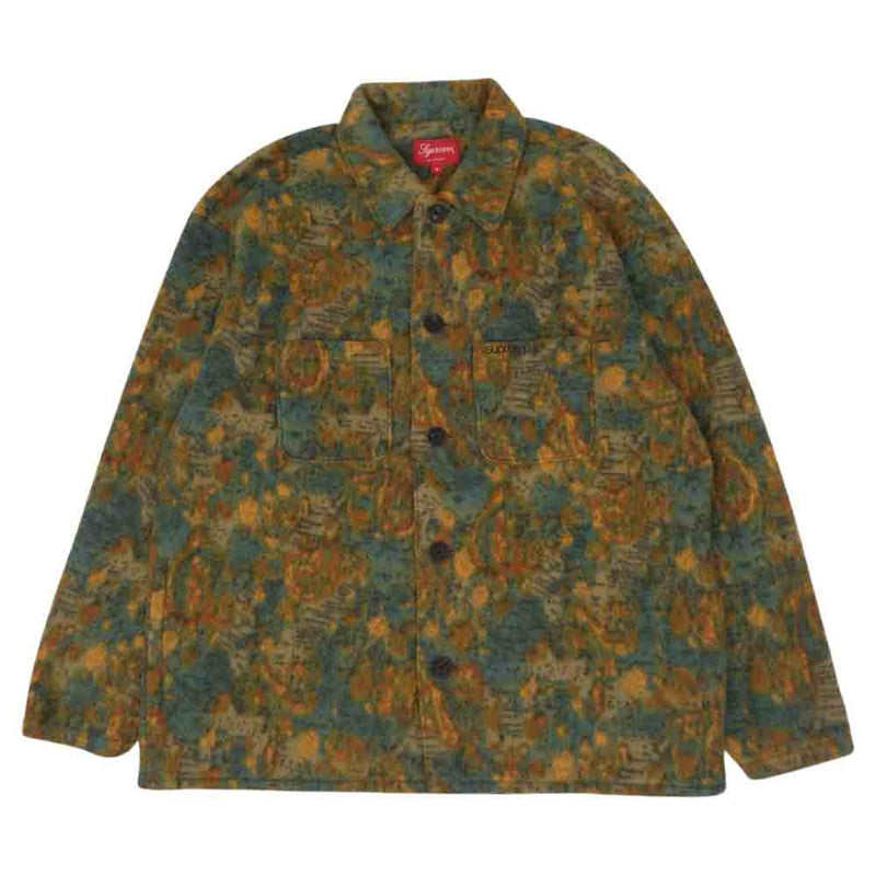100%新品大得価【XLサイズ】Supreme　シュプリーム Paisley Fleece　シャツ ジャケット・アウター