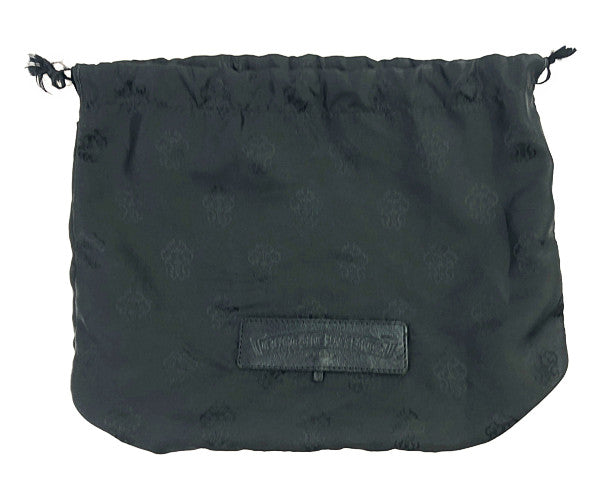 CHROME HEARTS クロムハーツ(原本無) WAVE4 QLT 3SNP #4 キルティング ウェーブ レザー ウォレット ブラック系【中古】