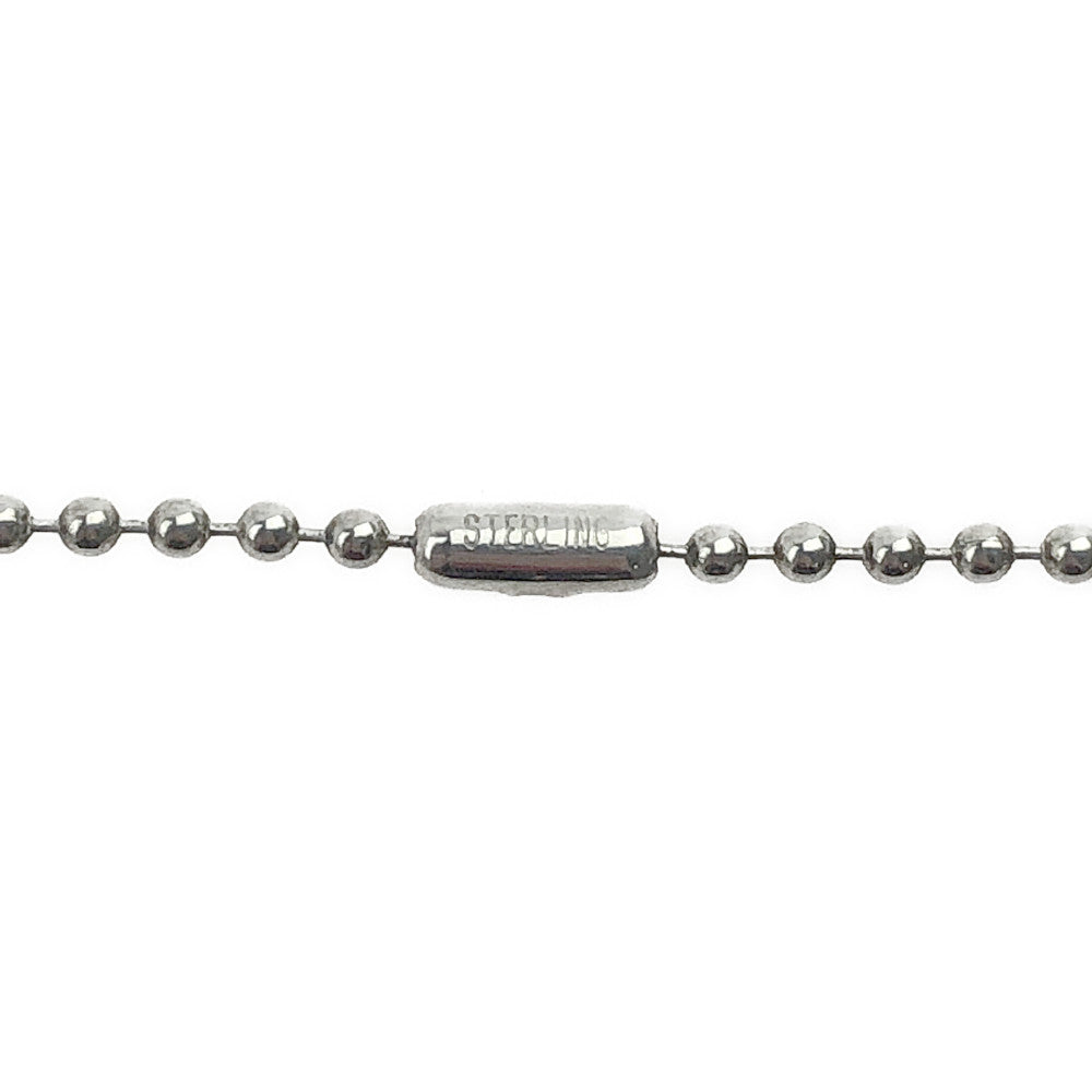 CHROME HEARTS クロムハーツ(原本無) D TAG LRG DAGGER ダガーカットアウト ドッグタグ ラージ シルバー系【中古】