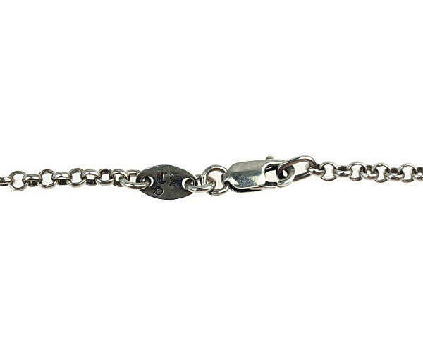CHROME HEARTS クロムハーツ(原本無) NECKCHAIN R18 ロールチェーン 18インチ シルバー系【中古】