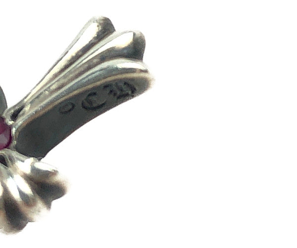 CHROME HEARTS クロムハーツ(原本無) CRS BBYFAT RUBY ベイビーファット 1ルビー シルバー系【中古】