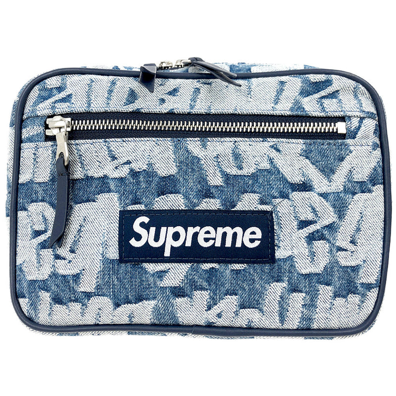 Supreme シュプリーム 22SS FAT TIP JACQUARD DENIM WAIST BAG