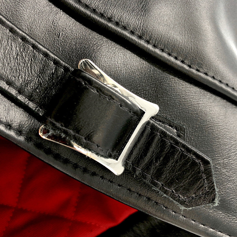 Lewis Leathers ルイスレザー DOMINATOR HORSEHIDE ドミネーター ホースハイド シングル レザー ライダース ジャケット ブラック系 32【中古】