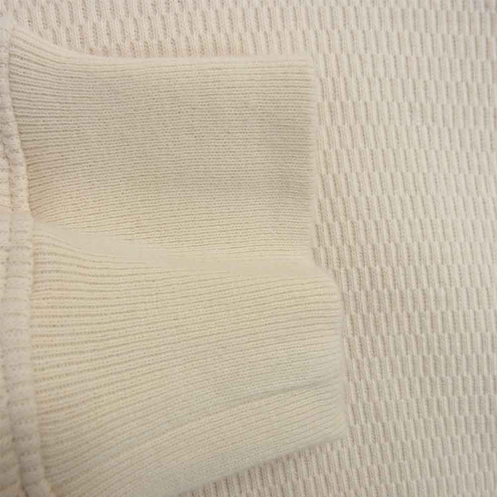 SOPHNET. ソフネット SOPH-189102 WAFFLE LONG SLEEVE TEE ワッフル ロング スリーブ Tシャツ ベージュ系 L【中古】