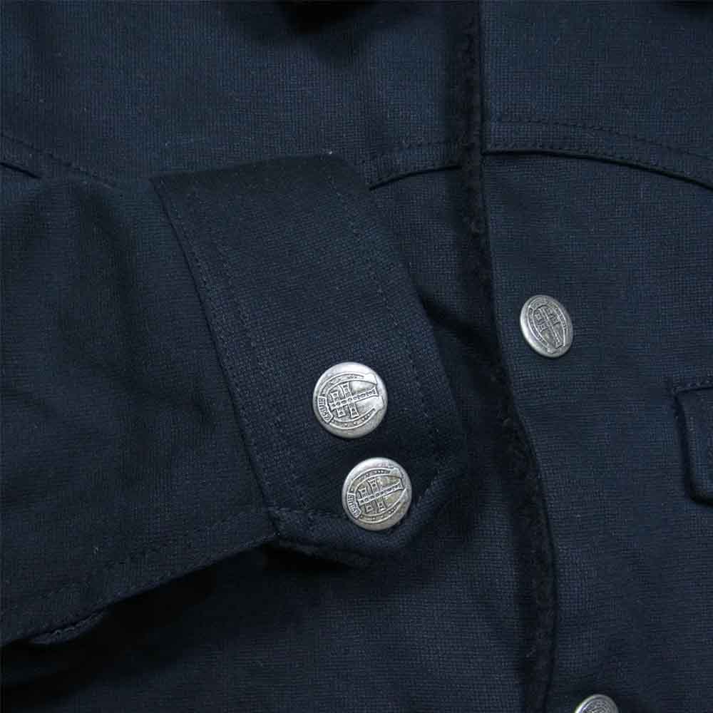 CRIMIE クライミー ウエスタンヨーク切替 ボア ジャケット ブラック系 S【中古】
