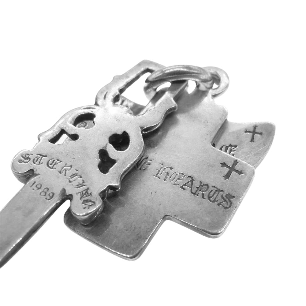 CHROME HEARTS クロムハーツ(原本無) 3TRINKETS スリートリンケッツ ペンダントトップ シルバー系【中古】