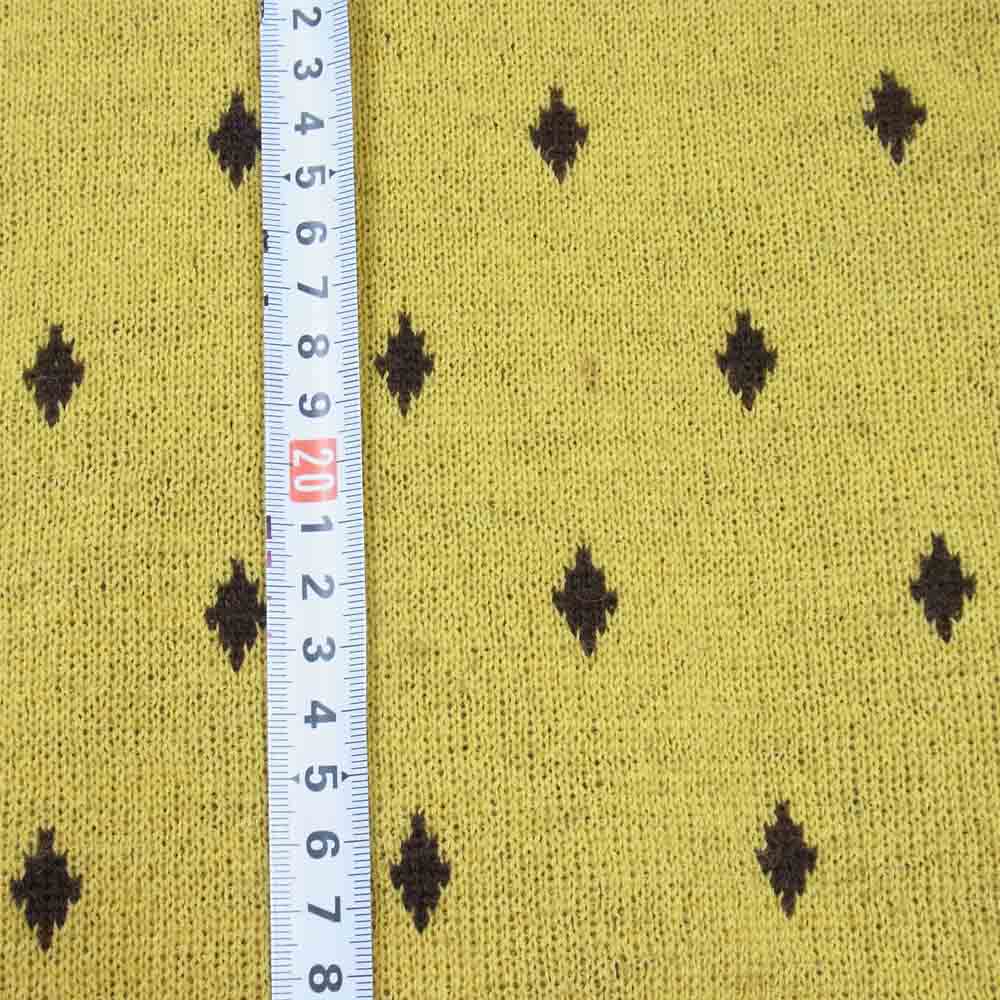 VISVIM ビズビム 117205012003 17年製 VNTG NATIVE JACQUARD KNIT ネイティブ ジャガード ニット セーター イエロー系 M【中古】