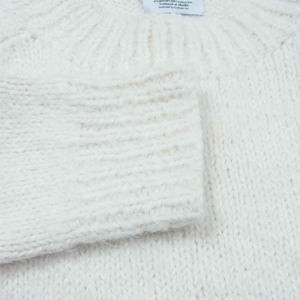 VISVIM ビズビム 15AW 0115205015005 HIGHLAND KNIT CREW NECK SWEATER クルーネック ニット セーター オフホワイト系 2【中古】
