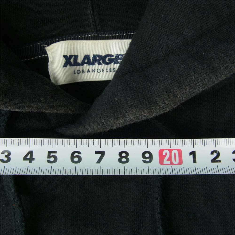 X-LARGE スターウォーズ コラボ プリント プルオーバー パーカー ブラック系 L【中古】