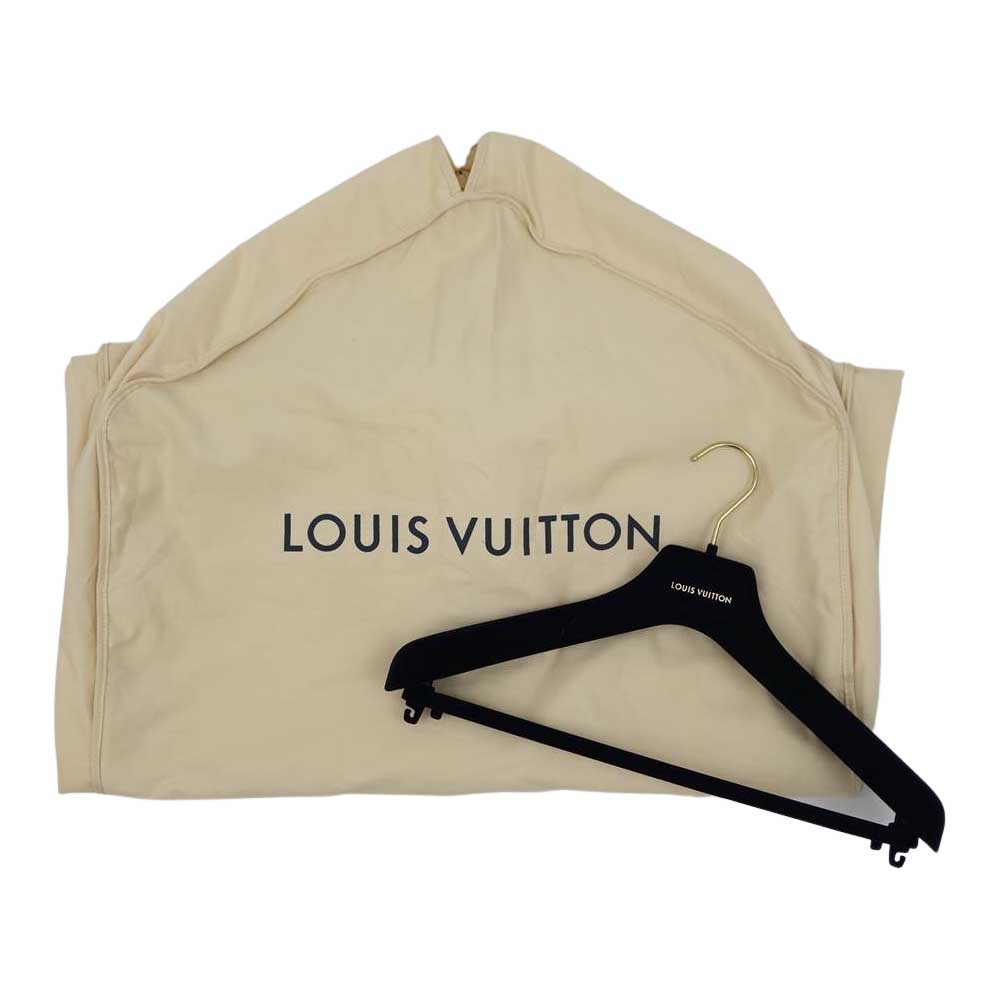 LOUIS VUITTON ルイ・ヴィトン 21SS 国内正規品 ヴァージルアブロー 2054 モノグラム リバーシブル 3D ダウン フィルドパファー ブラック系 52【中古】
