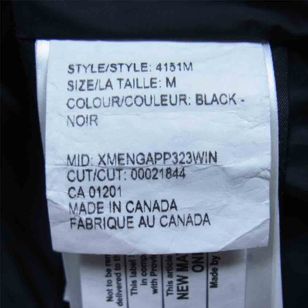 CANADA GOOSE カナダグース 21AW 4151M 国内正規品 サザビーリーグ GARSON VEST ダウン ベスト ブラック系 M【中古】