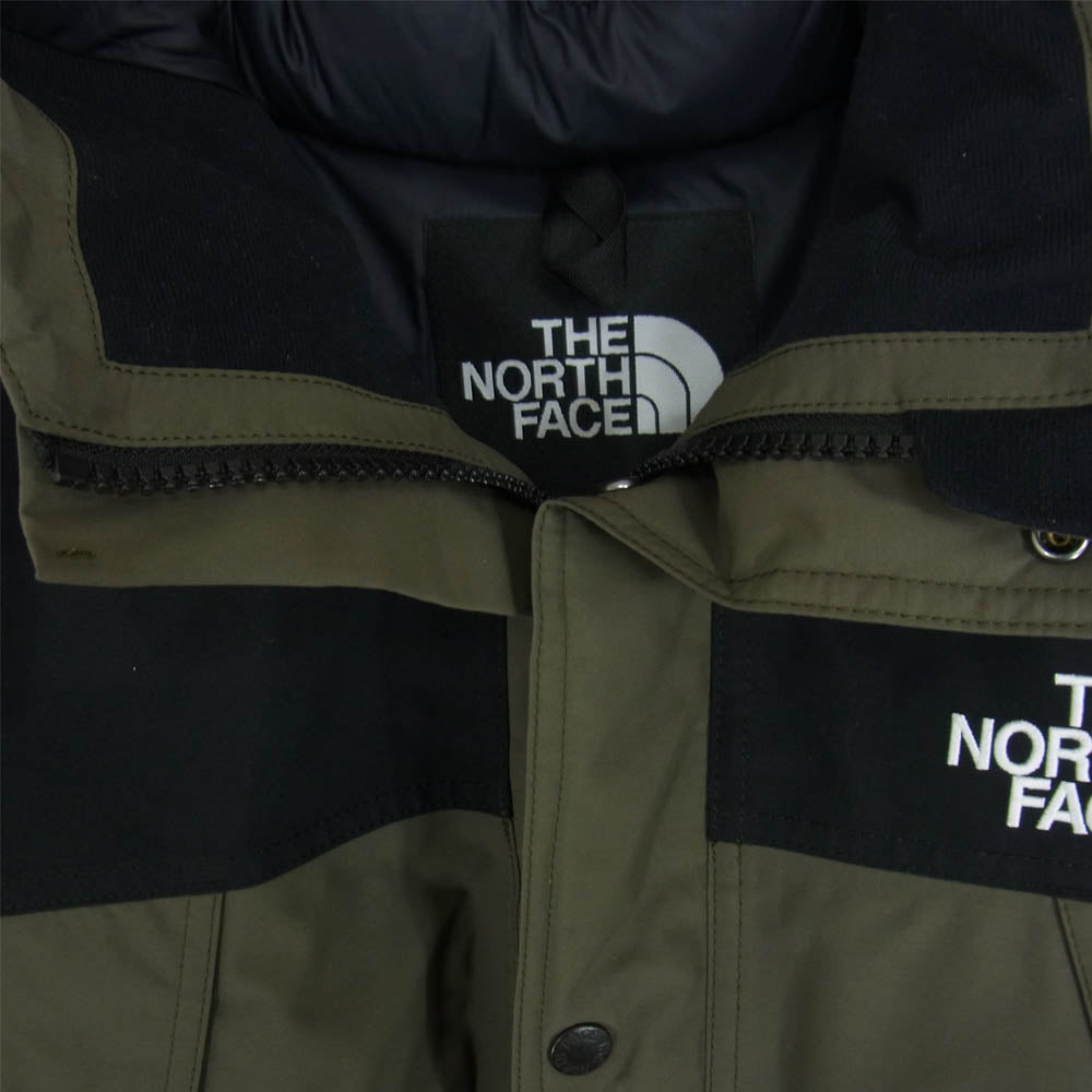THE NORTH FACE ノースフェイス 21AW ND91930 Mountain Down Jacket マウンテン ダウン ジャケット カーキ系 L【中古】