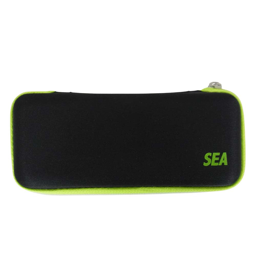 WIND AND SEA ウィンダンシー ZH211G01-50A1 Zoff ゾフ サングラス アイウェア ブラック系 54□21-145【極上美品】【中古】