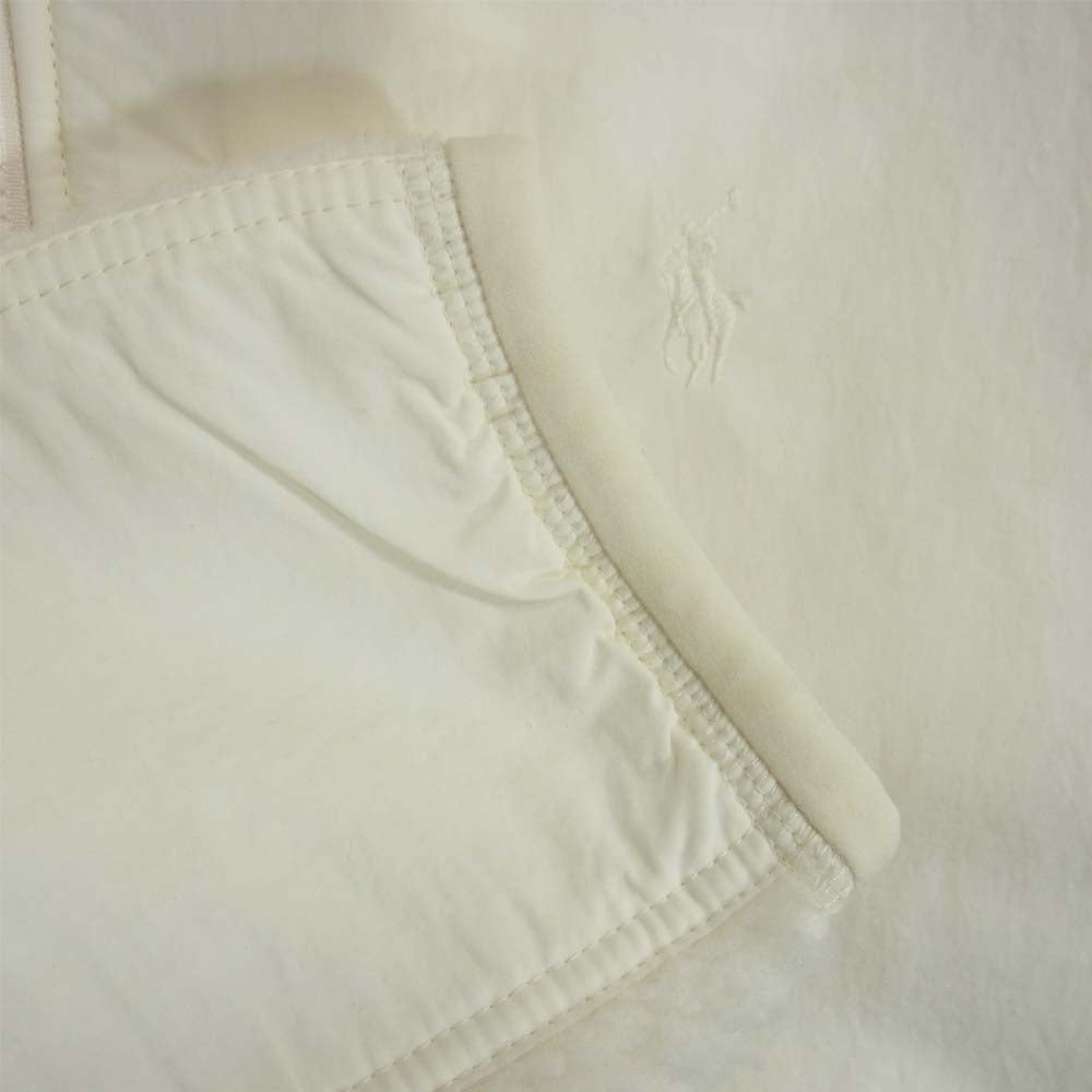 Ron Herman ロンハーマン POLO RALPH LAUREN ポロ ラルフローレン フリース ジャケット オフホワイト系 L【新古品】【未使用】【中古】