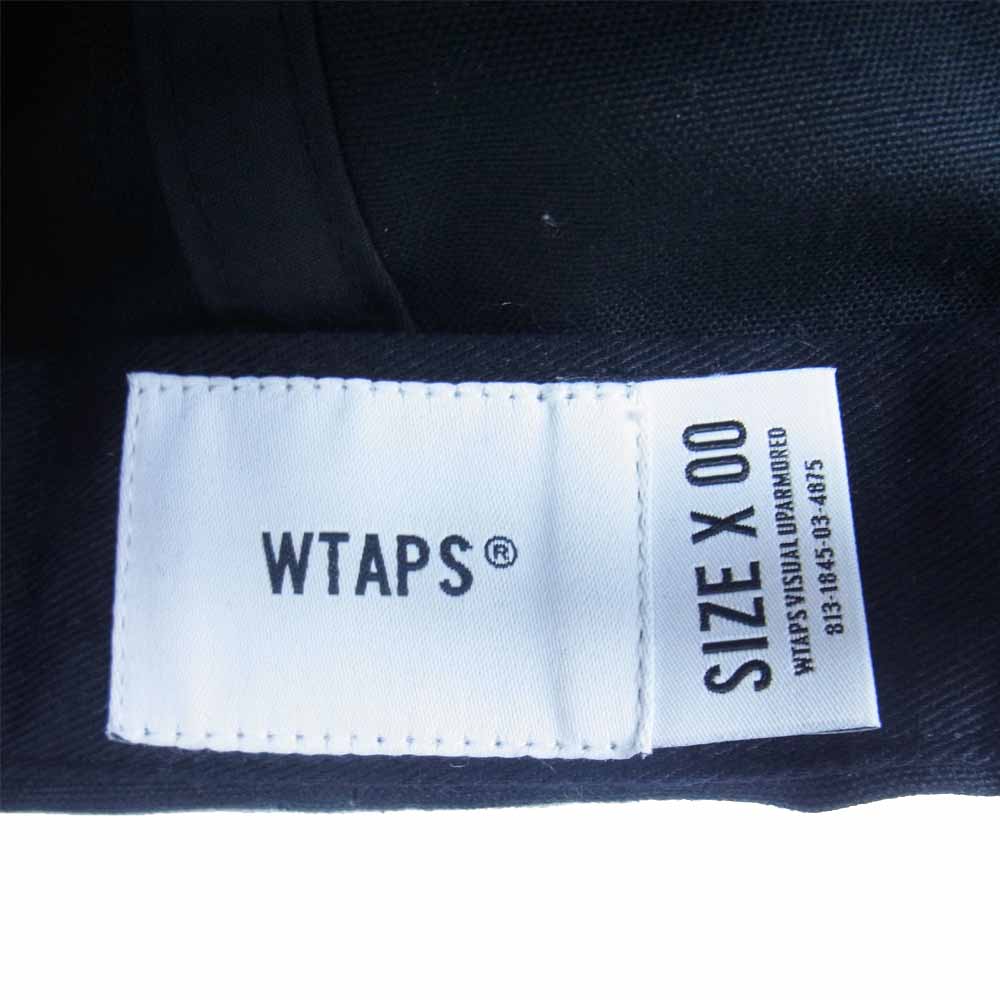 WTAPS ダブルタップス 192HCDT-HT04 T-6L 01 CAP COTTON CANVAS ダッド キャップ ブラック系【中古】