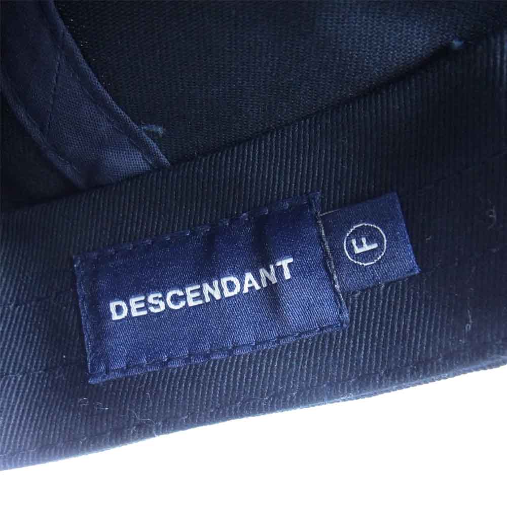 DESCENDANT ディセンダント 6 PANEL CAP 6パネル キャップ ダークネイビー系 F【中古】
