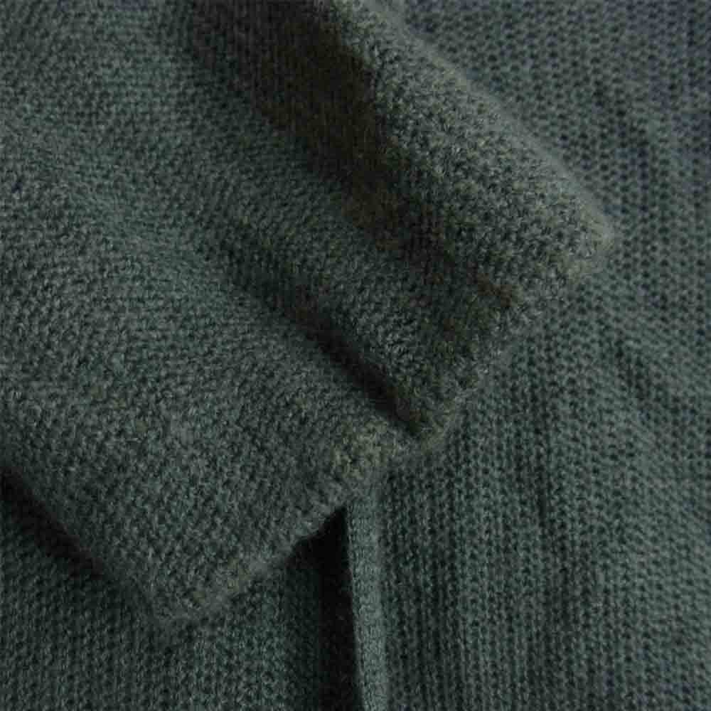 UNITED ARROWS ユナイテッドアローズ SONS 5513-199-0145 GUERNSEY KNIT ウール シルク カシミヤ混 ニット グレー系 L【中古】