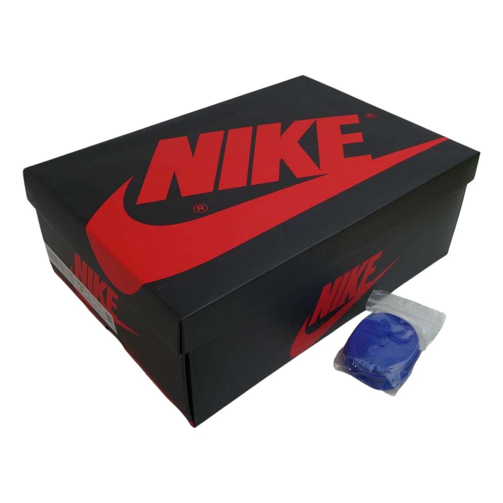 NIKE ナイキ 555088 402 AIR JORDAN 1 RETRO HIGH OG Hyper Royal エアジョーダン ハイパーロイヤル ハイカットスニーカー ホワイト系 ライトブルー系 27.5cm【中古】