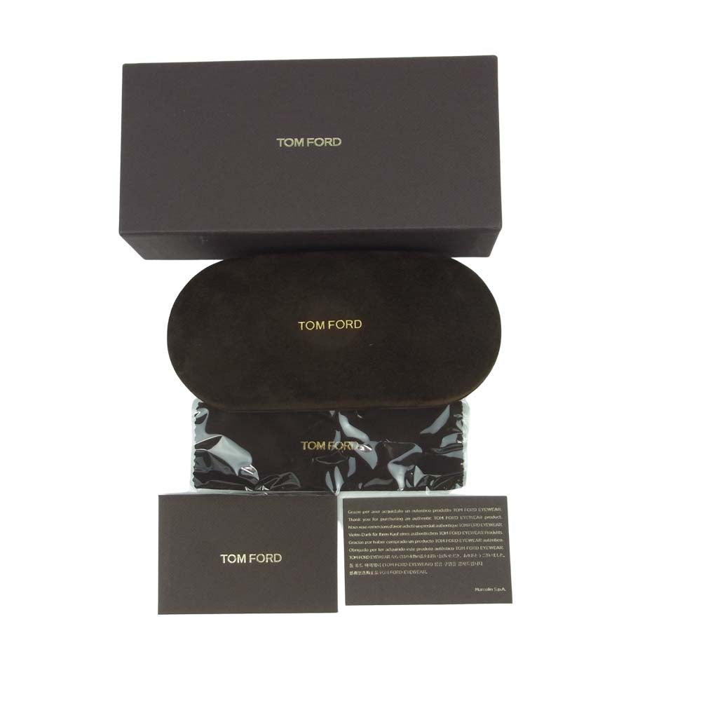 TOM FORD トムフォード TF542-K グラデーションレンズ サングラス 眼鏡 イタリア製 ブラック系 52□21-145【中古】