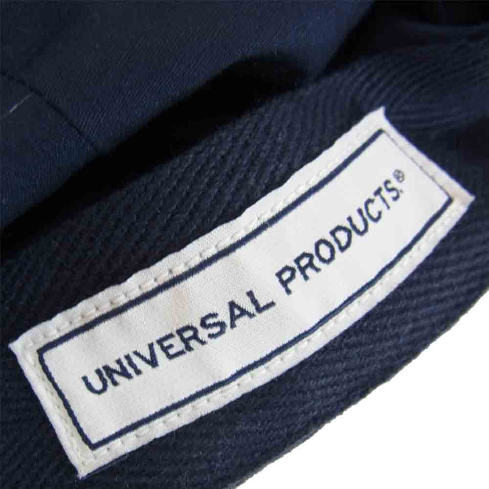カムズアンドゴーズ × UNIVERSAL PRODUCTS ユニバーサルプロダクツ デニム 刺繍 キャップ インディゴブルー系【中古】