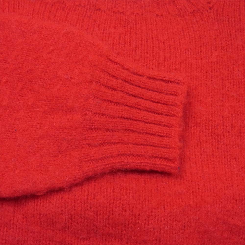 PETER BLANCE ピーターバランス クルーネック ウール モヘア ニット レッド系 表記無し【中古】