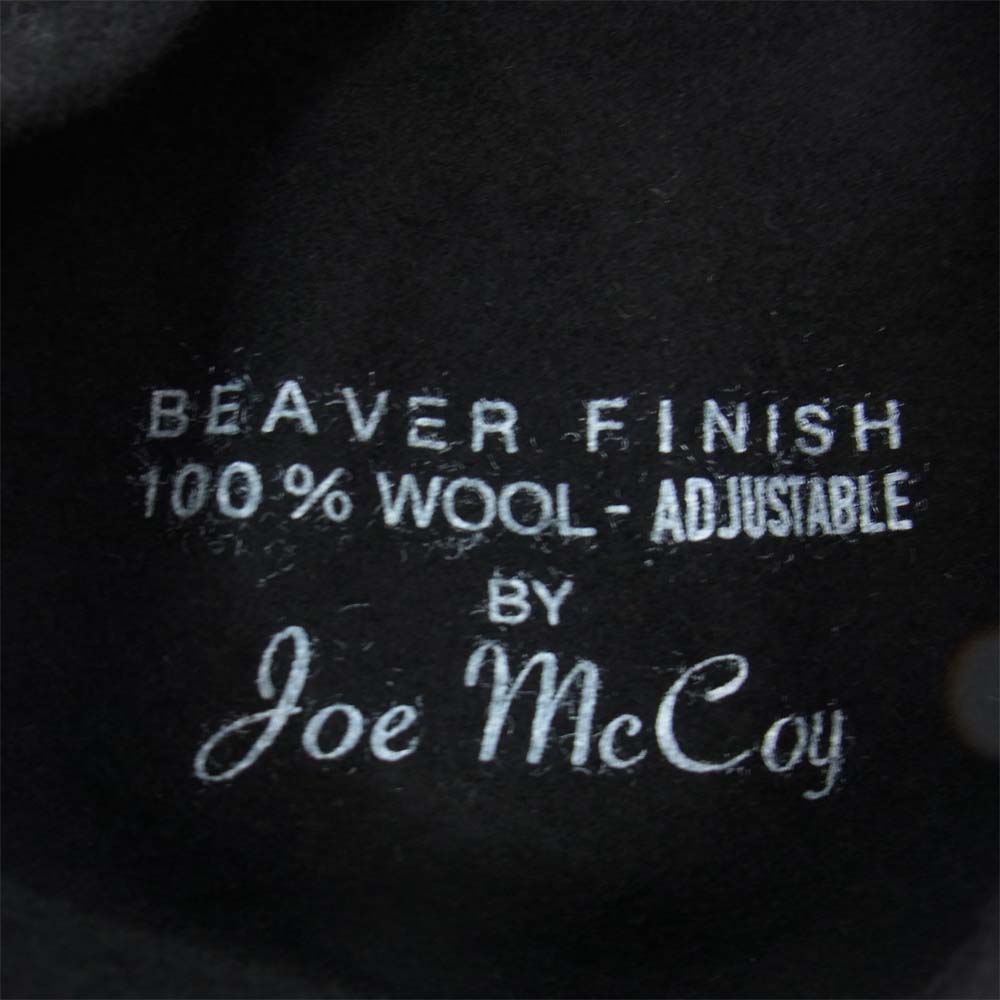 The REAL McCOY'S ザリアルマッコイズ ジョーマッコイ Joe McCoy ウール ベレー帽 ブラック系【中古】