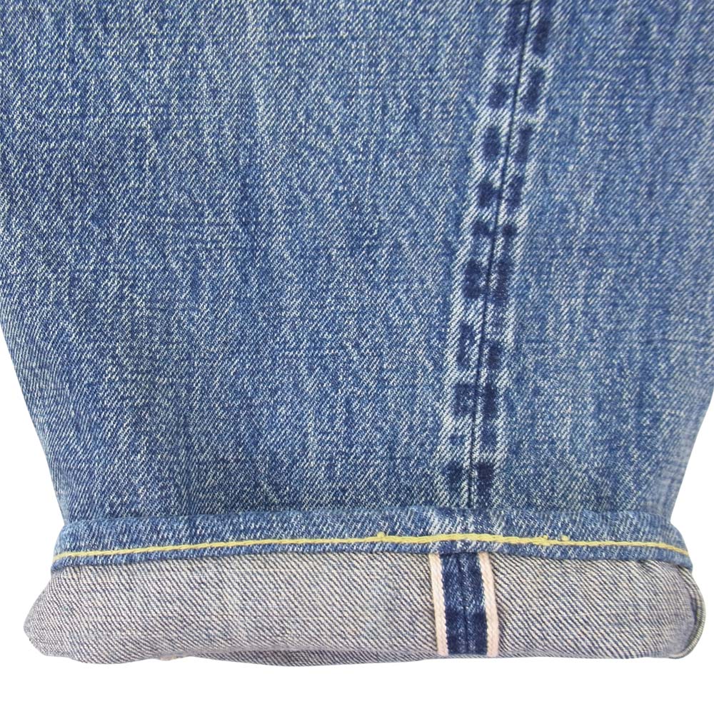 The REAL McCOY'S ザリアルマッコイズ 001XX ストレート デニム パンツ インディゴブルー系 31【中古】