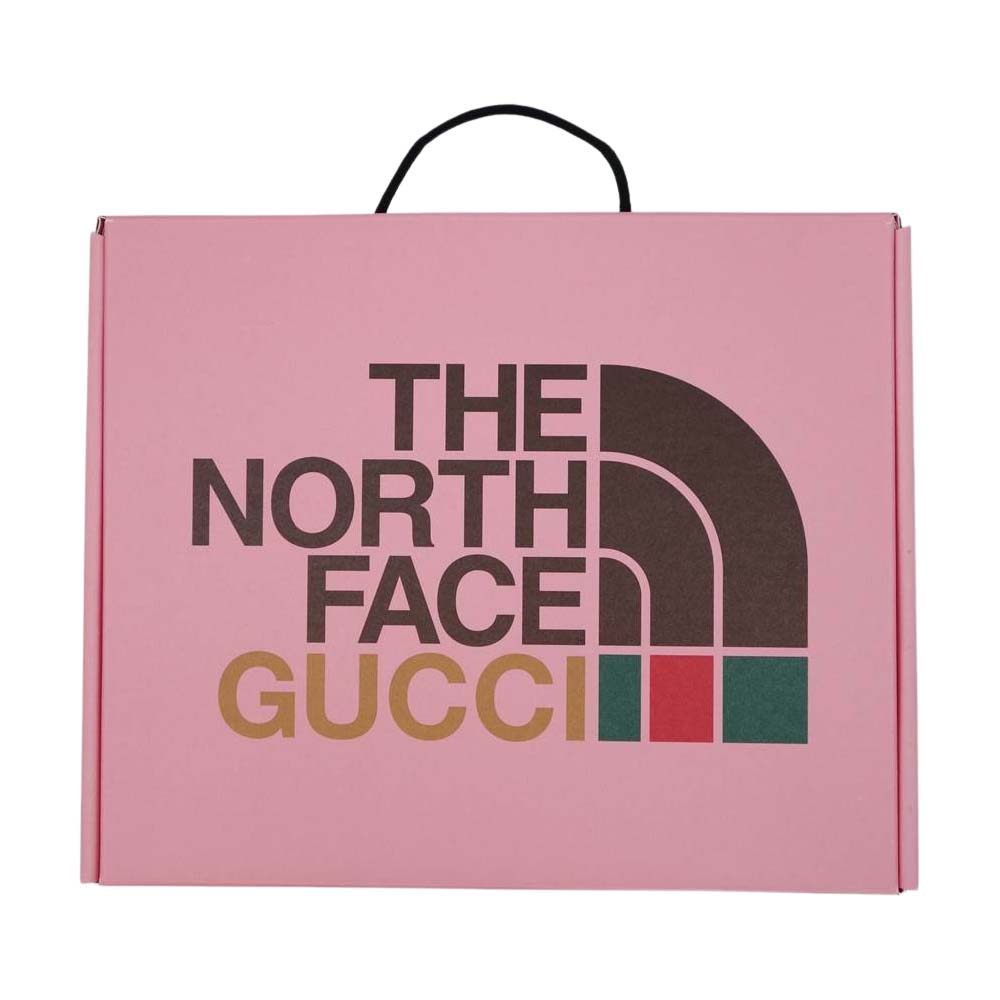 GUCCI グッチ 676853 国内正規品 THE NORTH FACE ノースフェイス Sweater ロゴ ボーダー セーター ニット XS【新古品】【未使用】【中古】