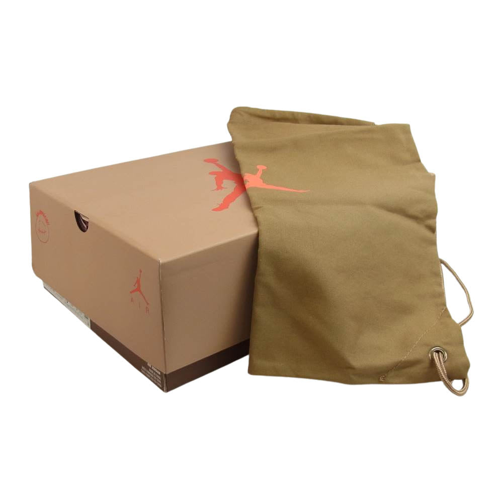 NIKE ナイキ × TRAVIS SCOTT DH0690 200 AIR JORDAN 6 トラヴィス・スコット エアジョーダン ハイカット スニーカー ベージュ系 28.5cm【新古品】【未使用】【中古】