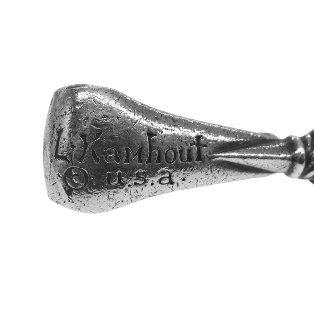 LEONARD KAMHOUT レナードカムホート キークラスプ ベルトフック シルバー系【中古】