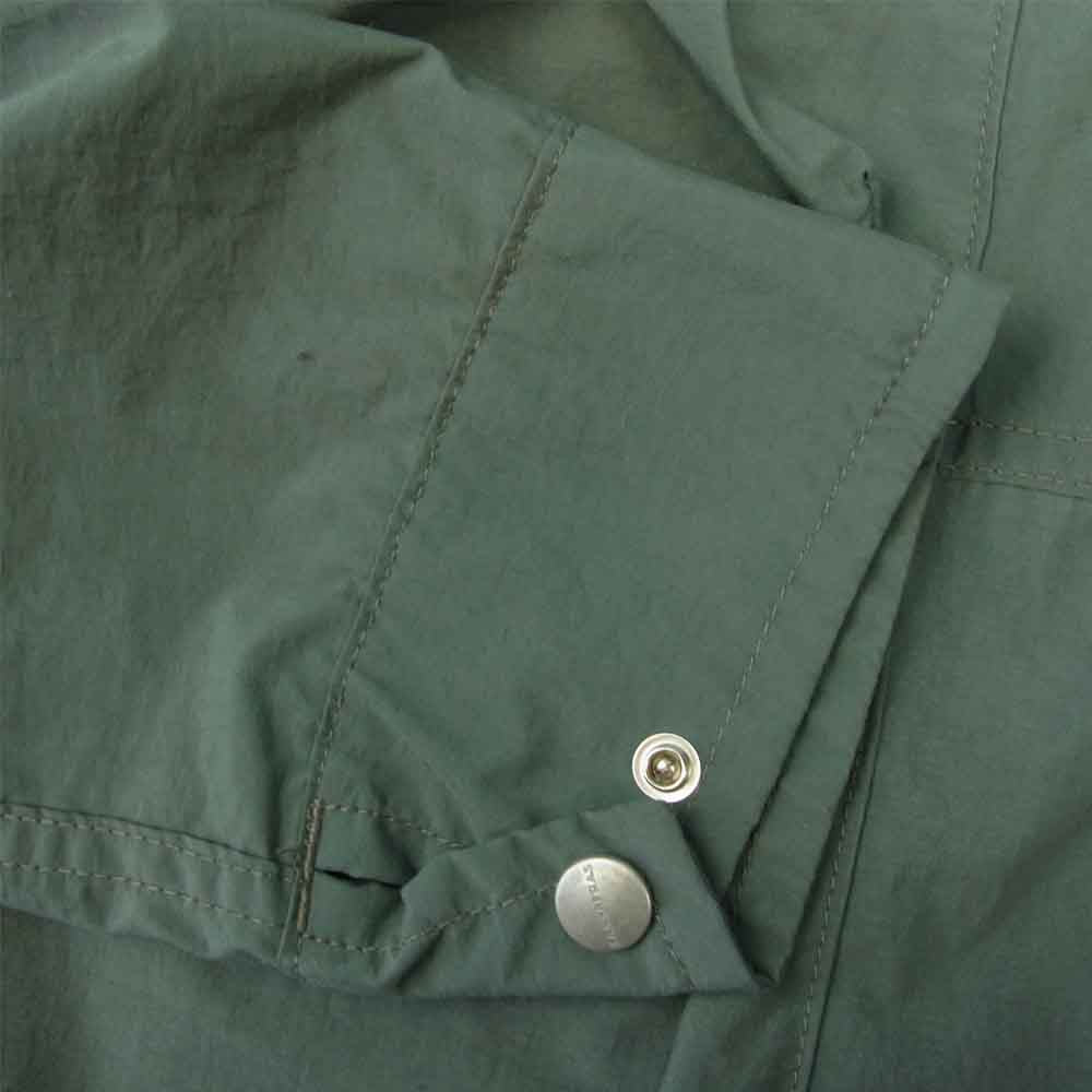 SASAFRAS ササフラス Digs Crew Jacket Nylon ディグス クルー ジャケット ナイロン カーキ系 XL【美品】【中古】