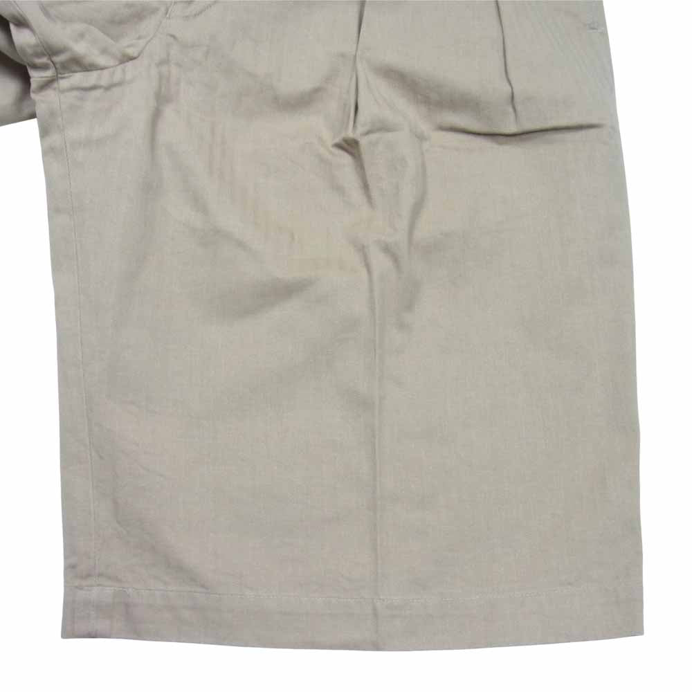 ORGUEIL オルゲイユ OR-1070 French Military Shorts フレンチ ミリタリー ショーツ ベージュ系 36【新古品】【未使用】【中古】