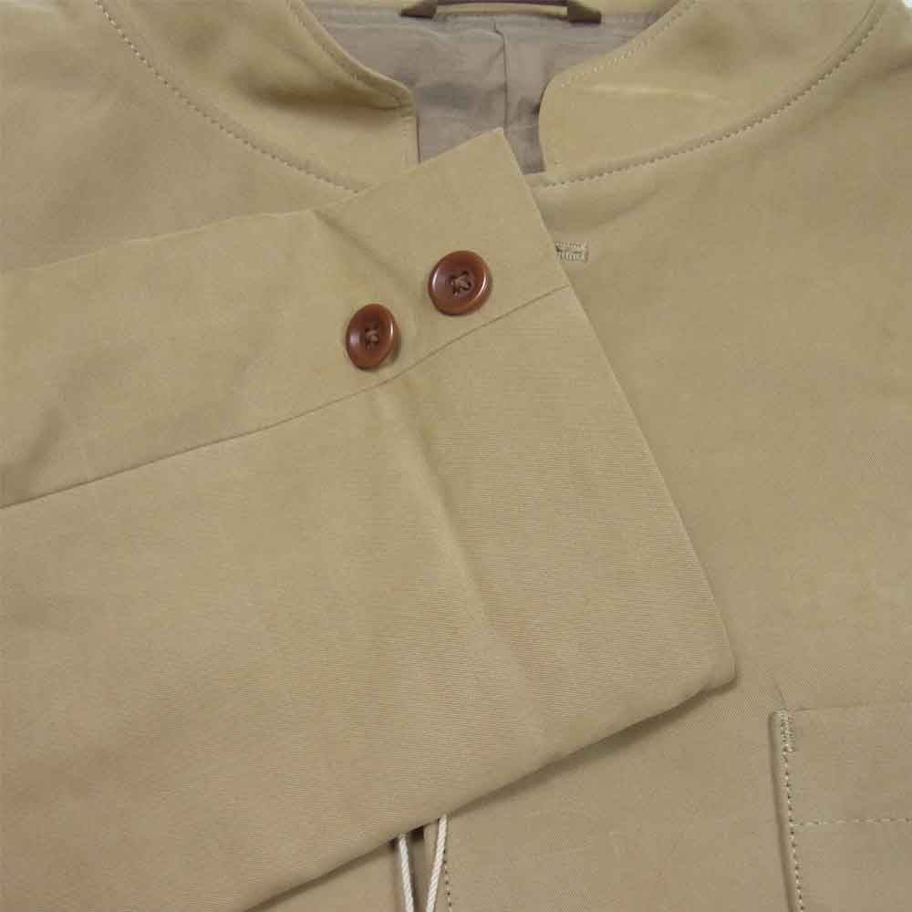 ORGUEIL オルゲイユ OR-4146 Travelers Jacket トラベラーズ ジャケット モールスキン スタンドカラー ベージュ系 42【新古品】【未使用】【中古】