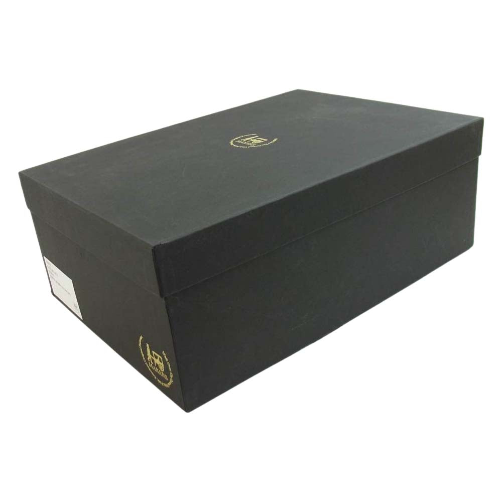 メイカーズ BONE SINGLE LEATHER SOLE BOOTS ボーン シングル レザー ソール ブーツ ブラック系 実寸約27cm【中古】