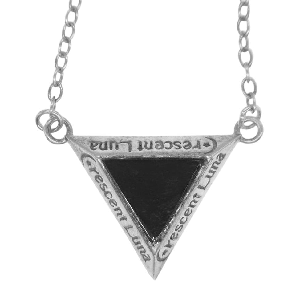 クレセントルナ DELTA デルタ ネックレス シルバー系【中古