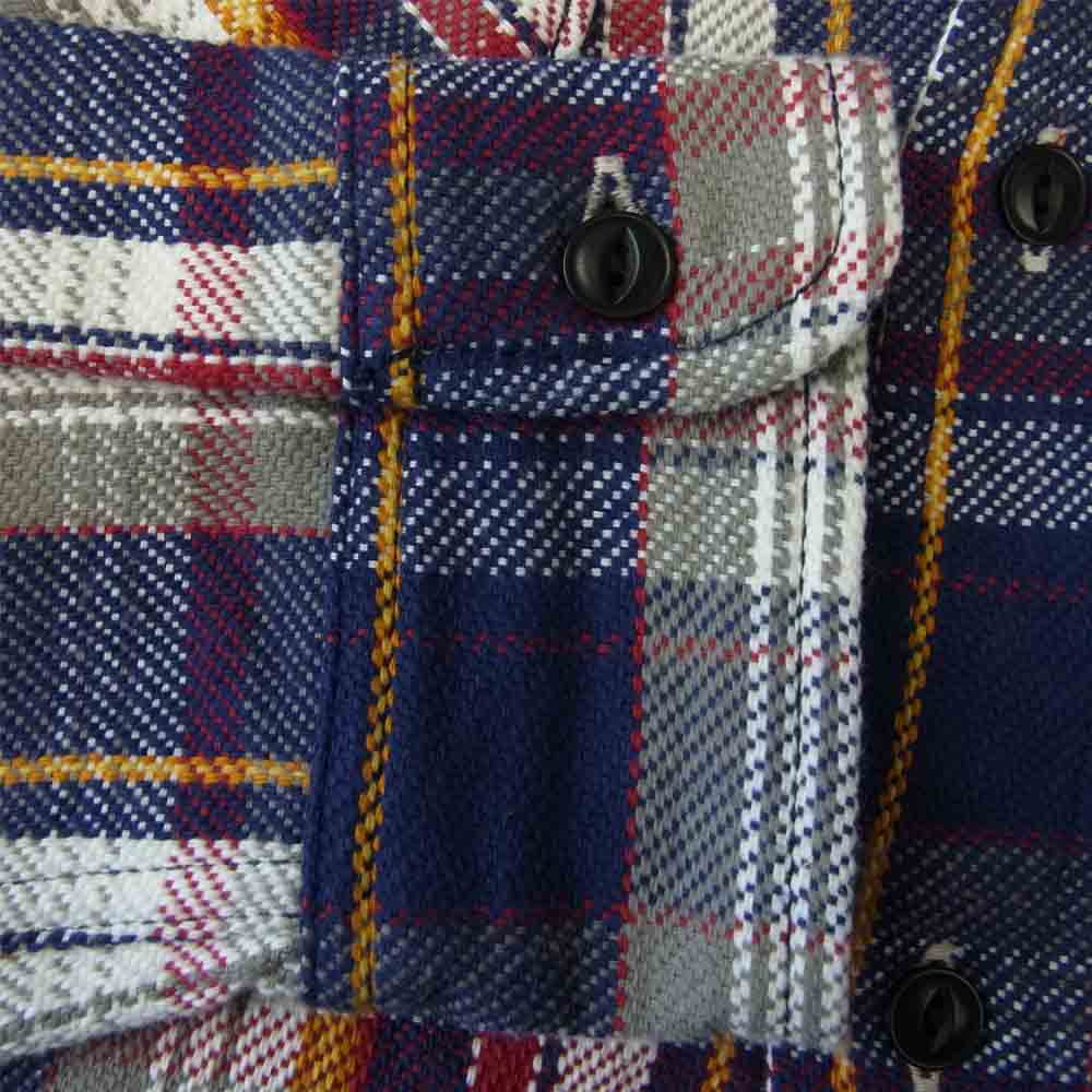 ウエス 501951 WEAR WELL ヘビー ネル チェック シャツ マルチカラー系 4【新古品】【未使用】【中古】