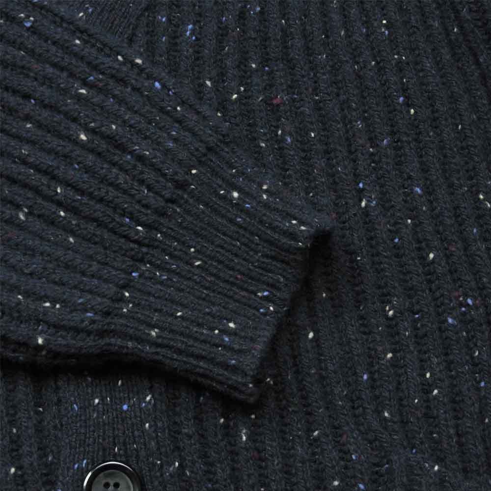 シュウ オム フェム 21AW H21AW-14 Laceup Knit Cardigan レースアップ ニット カーデイガン ネイビー系 2【新古品】【未使用】【中古】
