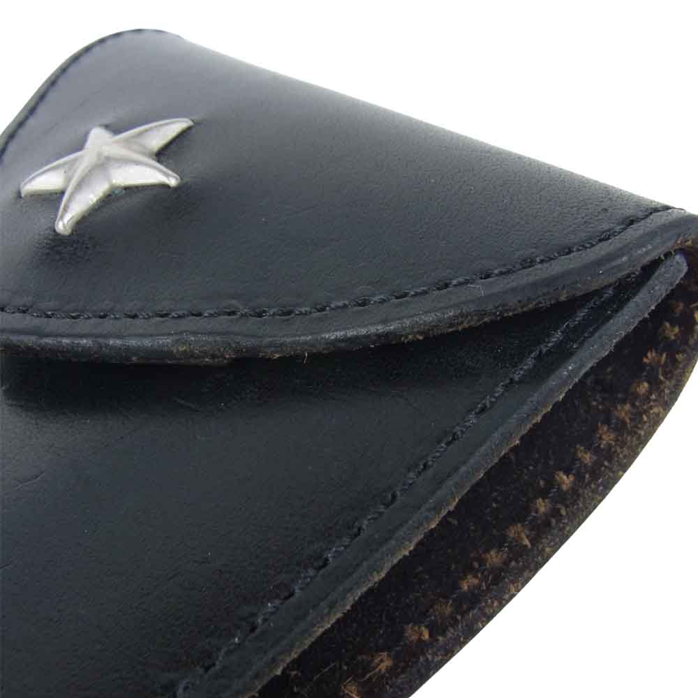 BACKDROP バックドロップ THE WONDER LUST 3FOLD WALLET 3ホールド ウォレット 財布 ブラック系【中古】