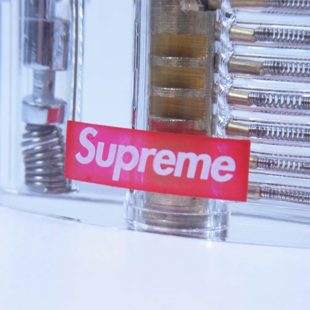Supreme シュプリーム 20SS Transparent Lock CLEAR ロック 南京錠 カギ クリア系【中古】