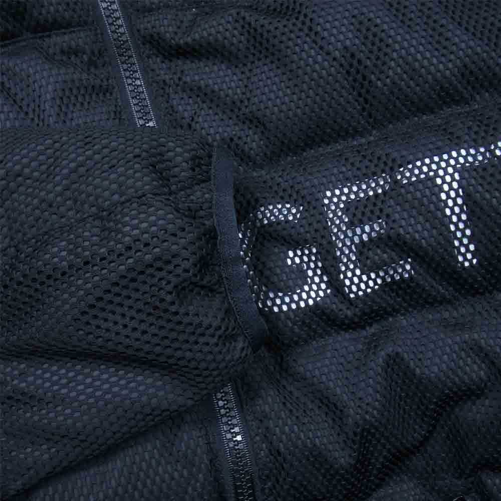 ウーサーエジェッタ M-U-J08 ポーランド製 MESH DOWN JACKET メッシュ ダウン ジャケット ブラック系 M【中古】