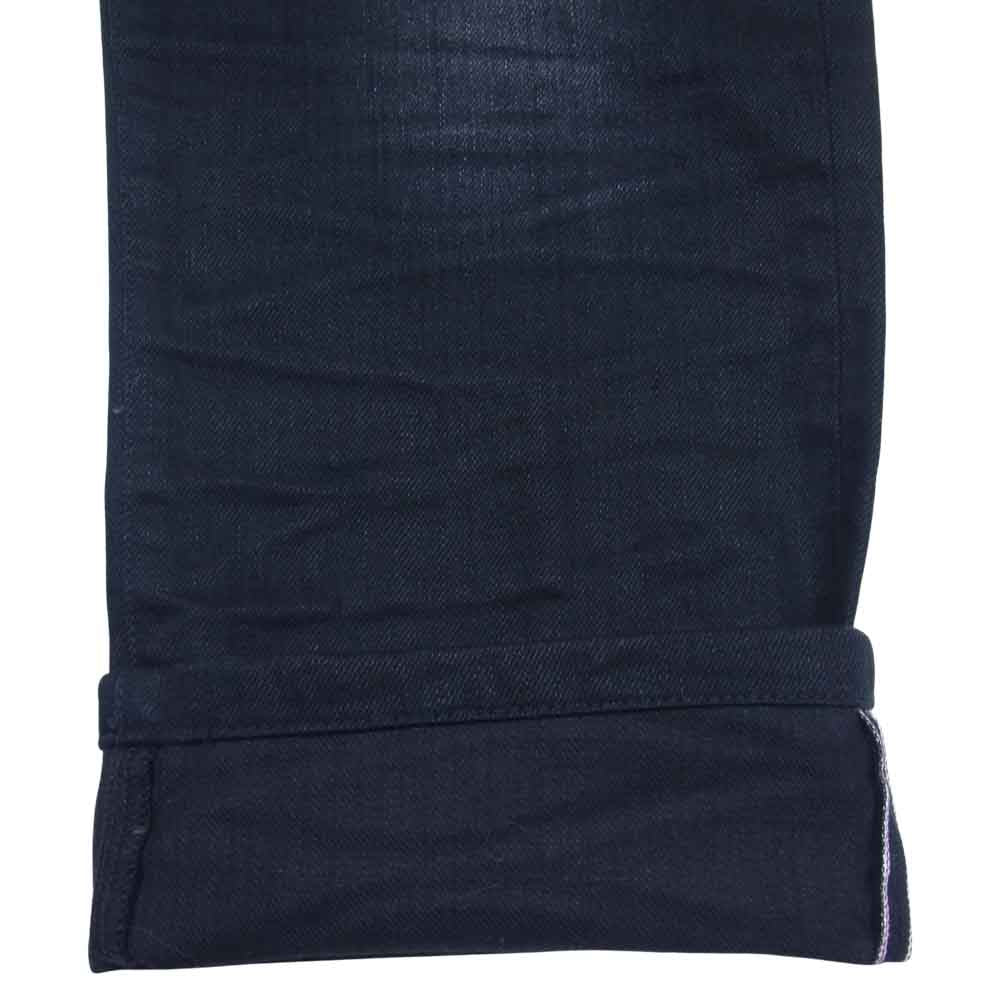 Ron Herman ロンハーマン DENIM 国内正規品 5220600541836 クラッシュ加工 セルビッジ ブラックデニムパンツ ブラック系 34【中古】