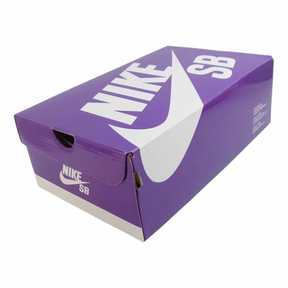 NIKE ナイキ SB CJ1661-003 BRUIN REACT ブルイン リアクト スニーカー ホワイト系 25.5cm【中古】