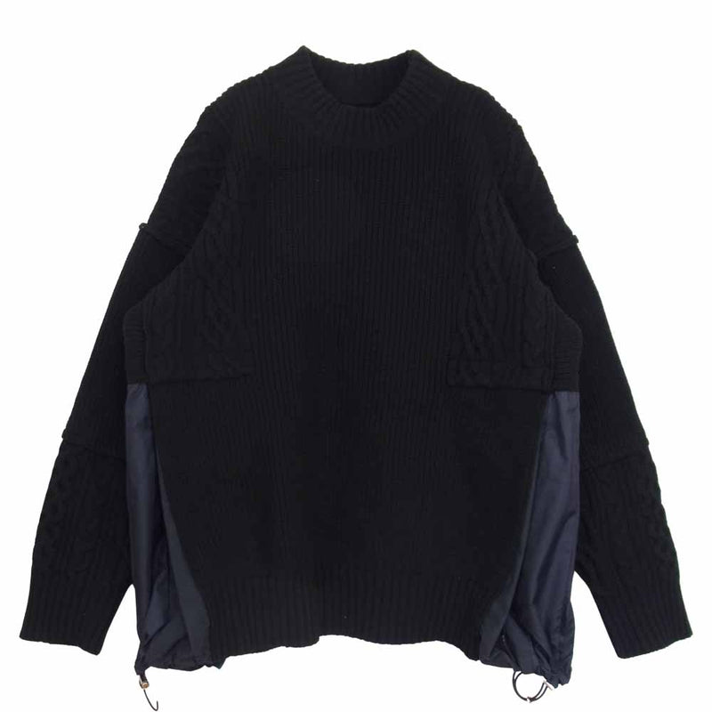 Sacai 21aw Wool Knit Pullover サイズ3