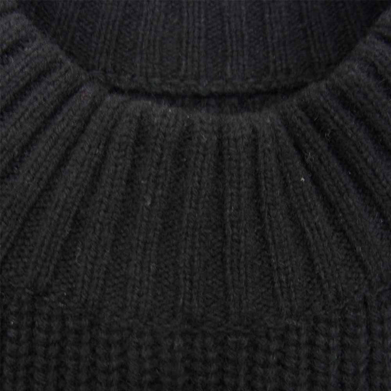 sacaiサカイ　Wool Knit Pullover ブラック