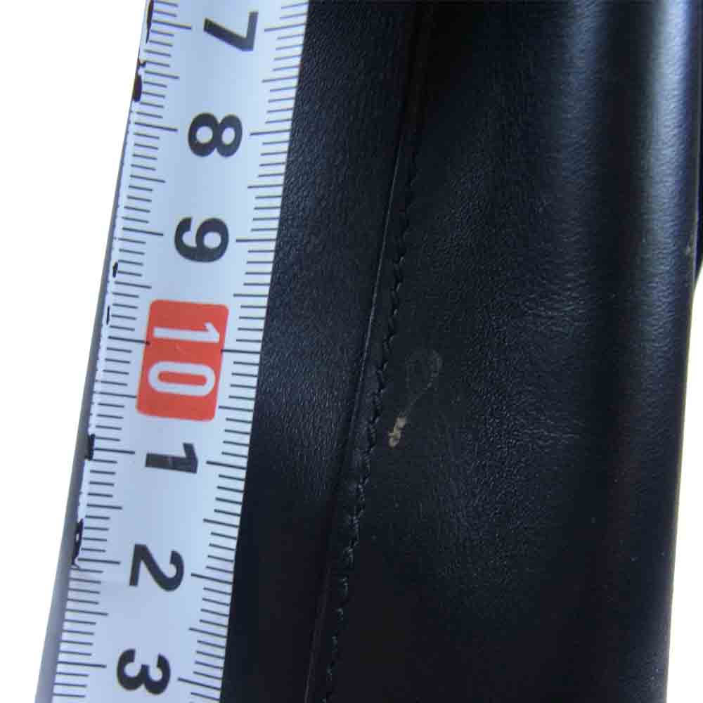 Salvatore Ferragamo サルヴァトーレフェラガモ DQ-21 7189 レザー バッグ イタリア製 ブラック系【中古】